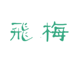 飞梅 第3类化妆品商标图样