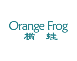 橘蛙 ORANGE FROG 第43类餐饮酒店商标图样