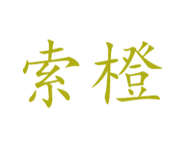 索橙 第27类地毯席垫商标图样
