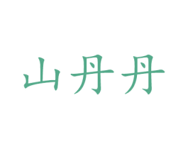 山丹丹 第27类地毯席垫商标图样