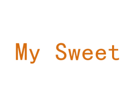 MY SWEET 第3类化妆品商标图样