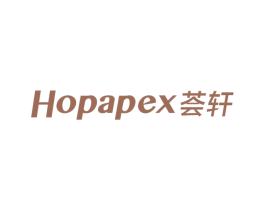 荟轩 HOPAPEX 第8类手工器械商标图样