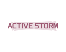 ACTIVE STORM 第25类服装鞋帽商标图样