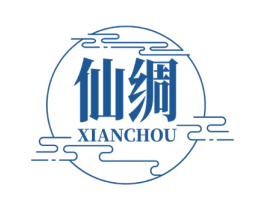 仙绸 第25类服装鞋帽商标图样