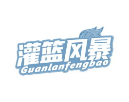 灌篮风暴 第41类教育娱乐商标图样