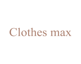 CLOTHES MAX 第35类广告贸易商标图样