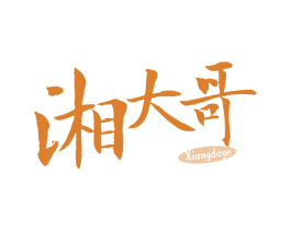 湘大哥 第29类食品商标图样
