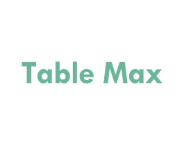 TABLE MAX 第20类家具商标图样