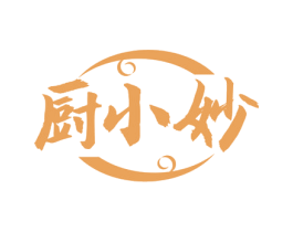 厨小妙 第43类餐饮酒店商标图样