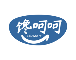 馋呵呵 第30类小食配料商标图样