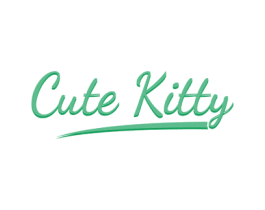 CUTE KITTY 第18类皮革箱包商标图样