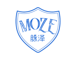 脉泽 第18类皮革箱包商标图样