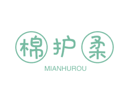 棉护柔 第5类医药商标图样