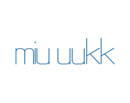 MIU UUKK 第25类服装鞋帽商标图样
