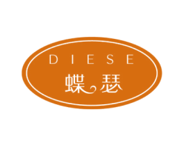 蝶瑟 第24类布料床单商标图样