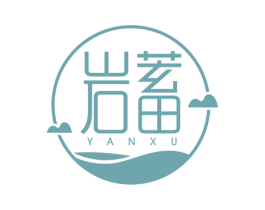 岩蓄 第30类小食配料商标图样