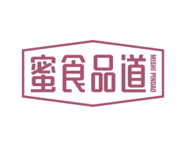蜜食品道 第30类小食配料商标图样