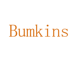 BUMKINS 第25类服装鞋帽商标图样
