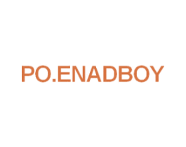 PO.ENADBOY 第25类服装鞋帽商标图样