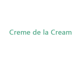 CREME DE LA CREAM 第33类酒商标图样