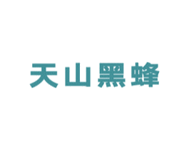 天山黑蜂 第5类医药商标图样