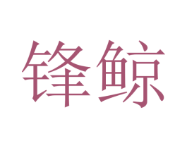 锋鲸 第12类运输工具商标图样