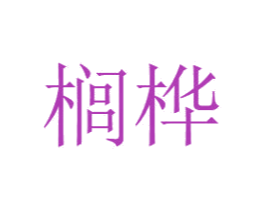 榈桦 第25类服装鞋帽商标图样