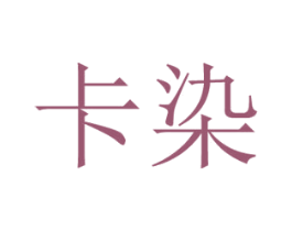 卡染 第18类皮革箱包商标图样