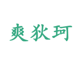 爽狄珂 第18类皮革箱包商标图样