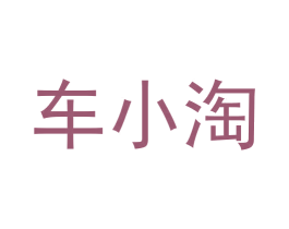 车小淘 第35类广告贸易商标图样