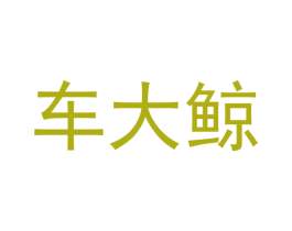 车大鲸 第9类科学仪器商标图样