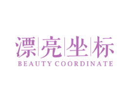 漂亮坐标 BEAUTY COORDINATE 第35类广告贸易商标图样