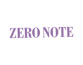 ZERO NOTE 第3类化妆品商标图样