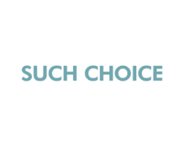 SUCH CHOICE 第25类服装鞋帽商标图样