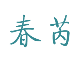 春芮 第12类运输工具商标图样