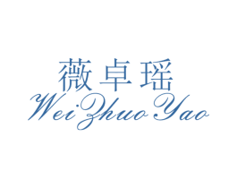 薇卓瑶 第25类服装鞋帽商标图样