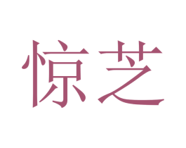 惊芝 第25类服装鞋帽商标图样