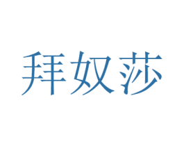 拜奴莎 第18类皮革箱包商标图样