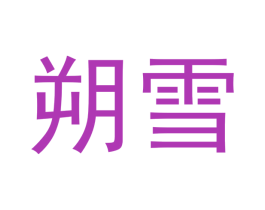 朔雪 第16类办公工具商标图样