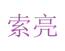 索亮 第16类办公工具商标图样