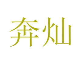 奔灿 第12类运输工具商标图样