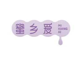 蜜乡爱 第35类广告贸易商标图样