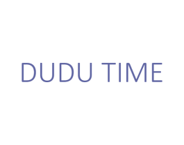 DUDU TIME 第42类技术服务商标图样