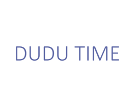 DUDU TIME 第12类运输工具商标图样