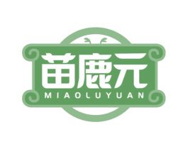 苗鹿元 第32类啤酒饮料商标图样