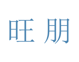 旺朋 第18类皮革箱包商标图样