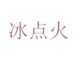 冰点火 第30类小食配料商标图样