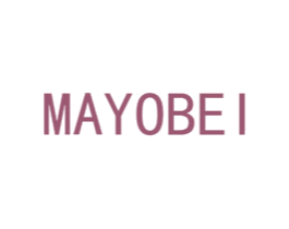 MAYOBEI 第25类服装鞋帽商标图样