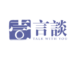 言谈 TALK WITH YOU 第38类通讯传媒商标图样