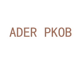 ADER PKOB 第25类服装鞋帽商标图样